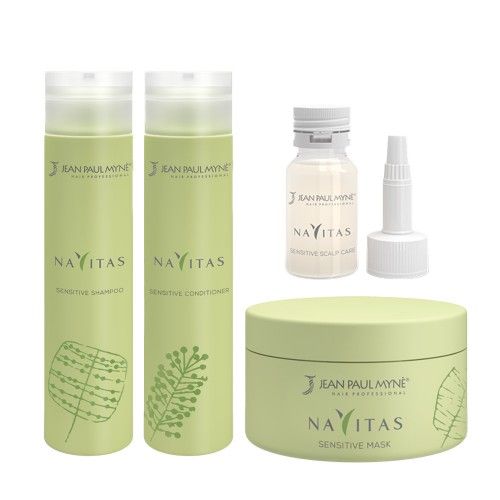 Jean Paul Mynè Navitas Kit Shampoo 250ml Conditioner 250ml Mask 200ml Scalp Care 10x15ml