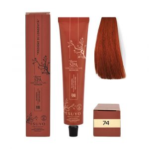 Tecna Tsuyo Organic Hair Colour Ramati - 74 Biondo Rame 90ml