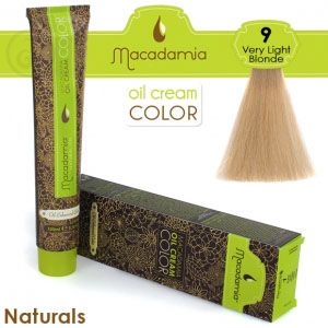 Macadamia Oil Cream Color Naturals - 9 Biondo Molto Chiaro 100ml