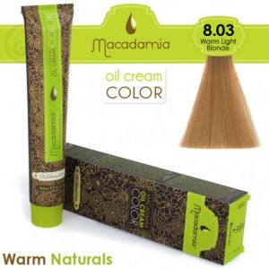 Macadamia Oil Cream Color Warm Naturals - 10.03 Biondo Platino Caldo 100ml