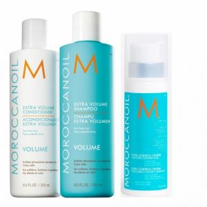 Moroccanoil Kit Extra Volume Shampoo 250ml + Extra Volume Conditioner 250ml + Curl Defining Cream 250ml