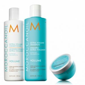 Moroccanoil Kit Extra Volume Shampoo 250ml + Extra Volume Conditioner 250ml + Weightless Hydrating Mask 250ml