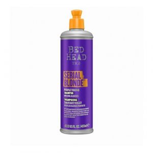 Tigi Bed Head Serial Blonde Purple Toning Restoring Shampoo 400ml - Shampoo Antigiallo
