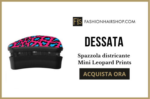 Dessata Spazzola districante Mini Leopard Prints